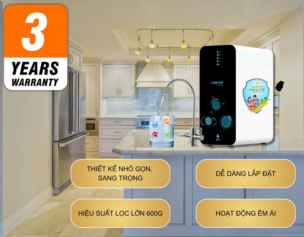 Máy lọc nước cao cấp CHIKOTA Máy lọc nước cao cấp CHIKOTA