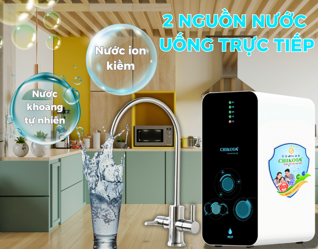 Máy lọc nước cao cấp CHIKOTA Máy lọc nước cao cấp CHIKOTA